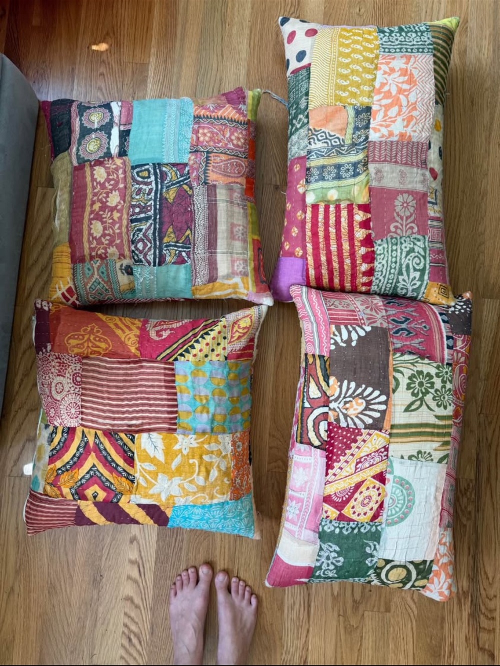 4 kanthabae pillow covers( covers only)